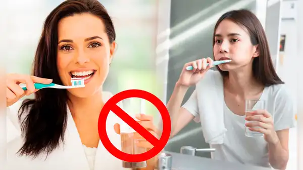 ¿Por qué no deberías enjuagarte los dientes con agua luego de cepillarte? Esta es la verdadera razón