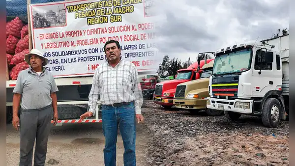 Camioneros desisten de sumarse a protestas contra Dina Boluarte