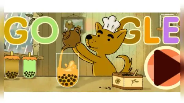 Google homenajea con un divertido juego al popular té de burbujas