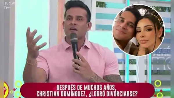Christian Domínguez esperaría hasta que en su DNI figure como 'divorciado' para casarse con Pamela