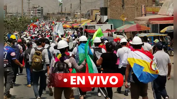 Marcha en Lima EN VIVO: manifestantes se desplazan de Huaycán al Centro Histórico