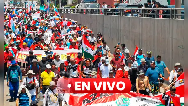 Marcha en Lima EN VIVO: manifestantes de Huaycán avanzan hacia el Centro de la ciudad
