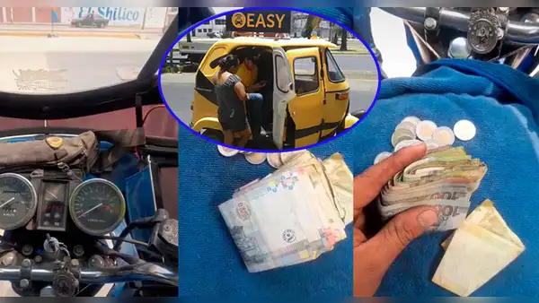 Mototaxista peruano quiso presumir sus ganancias del día, pero termina troleado