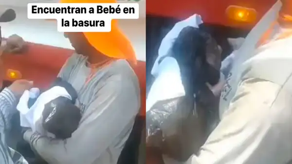 El Agustino: obreros de limpieza encuentran a recién nacida en un montículo de basura