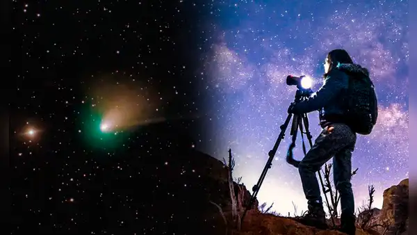 ¿Cómo fotografiar al cometa verde?: tips, instrumentos y pasos a seguir