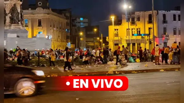 Marcha en Lima EN VIVO: manifestantes llegaron a la Plaza San Martín tras caminar desde Huaycán