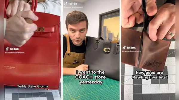 ¿Quién es Tanner Leatherstein, el tiktoker que destroza bolsos de lujo para ver si valen su precio?