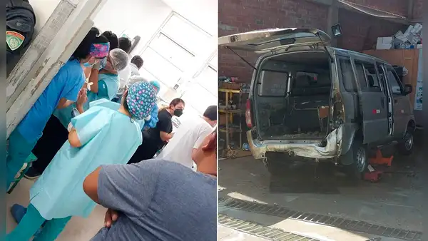 Explosión de automóvil en taller dejó 8 personas heridas en Chiclayo