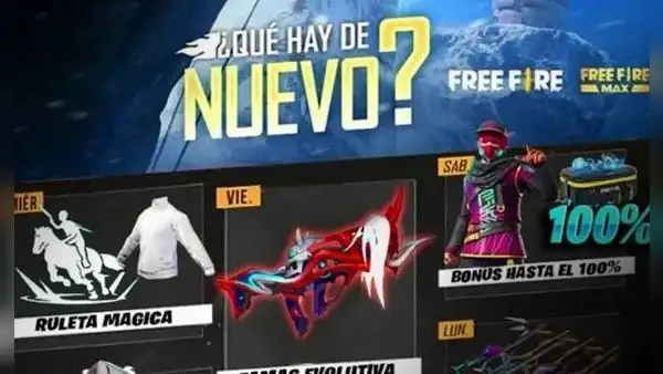 Free Fire: agenda semanal del 1 al 7 de febrero de 2023 con la Ruleta Mágica