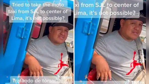 Extranjero hace inusual pedido a mototaxista y este queda en shock: “Tienes que tomar carro”