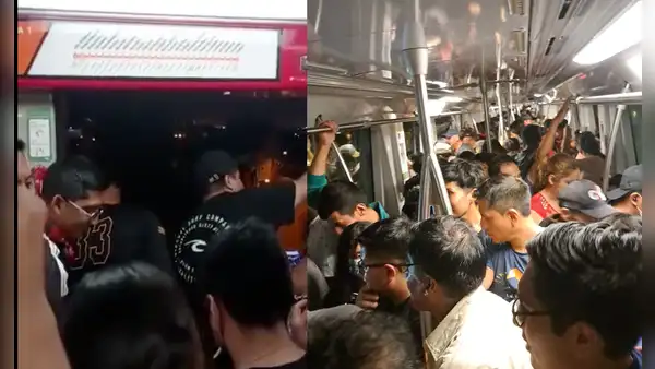 Metro de Lima: pasajeros reportan quedarse varados entre dos estaciones de SJL