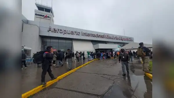 Por mal tiempo en Arequipa vuelos fueron reprogramados