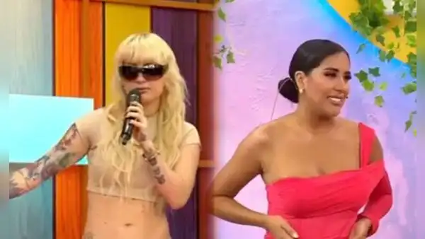 Leslie Shaw llamó ‘pata flaca’ a Anthony Aranda y Melissa Paredes le responde: “Oye, ¿qué tienes?”