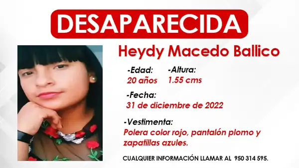 Áncash: mujer lleva 30 días desaparecida e intensifican su búsqueda