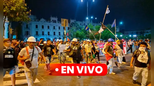 Marcha en Lima EN VIVO: manifestantes continúan exigiendo adelanto de eleccciones
