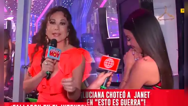 Luciana Fuster ignora a Janet Barboza durante su visita a "Esto es guerra": "Le volteó la cara"