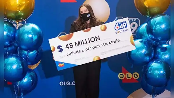 Joven celebra sus 18 años jugando a la lotería por primera vez y gana 35 millones de dólares