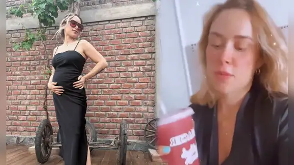 Ale Venturo consume su placenta en un batido de frutas: “Me ayudará a recuperarme más rápido”