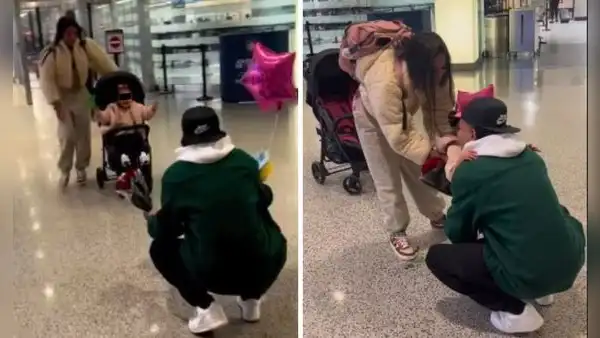 Samahara Lobatón y su hija protagonizan tierno encuentro con Youna en aeropuerto