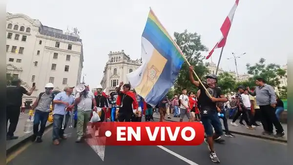 Marcha en Lima EN VIVO: manifestantes están en la avenida Piérola y buscan llegar a Abancay