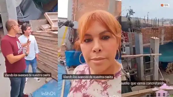 Magaly Medina enseña construcción de la ostentosa casa que tendrá con Alfredo Zambrano en Surco