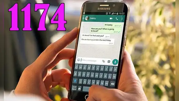 ¿Qué significa cuando alguien te envía el número '1174' por WhatsApp? Aquí la respuesta