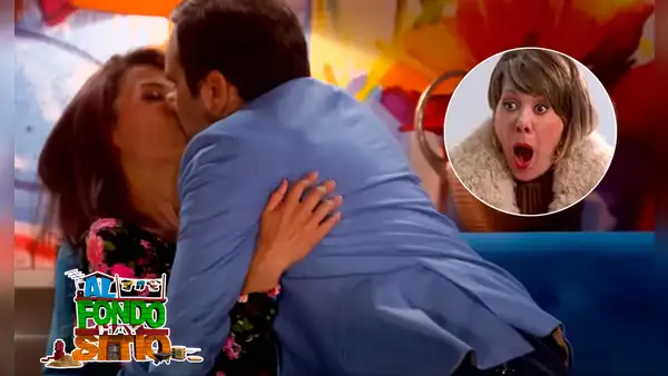 “Al fondo hay sitio 10": Diego y Claudia en calurosa escena, ¿'Noni' se dará cuenta? [VIDEO]