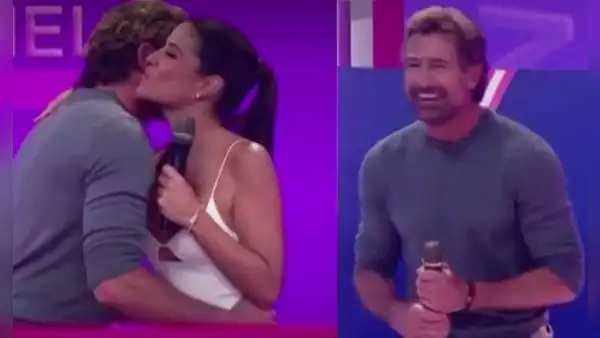 Gabriel Soto se presentó en el estreno de "Mande quien mande" como el padrino del programa