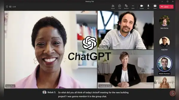 Microsoft Teams incluirá ChatGPT y podrás preguntarle cualquier cosa dicha en la reunión