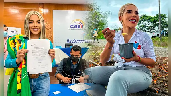 María Fernanda Vargas, exmodelo de OnlyFans y periodista, es nueva alcaldesa de Simón Bolívar, en Guayas