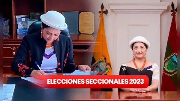 De vender ajos a ser la primera indígena elegida en la Alcaldía de Ambato: ¿quién es Diana Caiza?