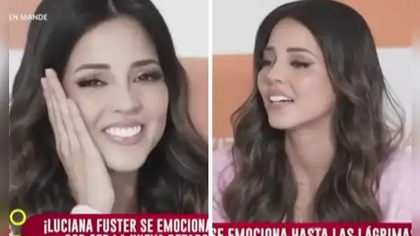 Luciana Fuster llora tras su anuncio oficial en el Miss Perú: "Voy a trabajar por el país"