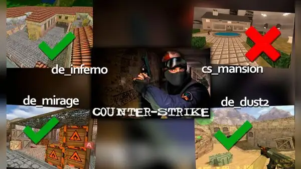 ¿Cuáles son los mejores mapas de Counter-Strike y por qué cs_mansion no está entre ellos?