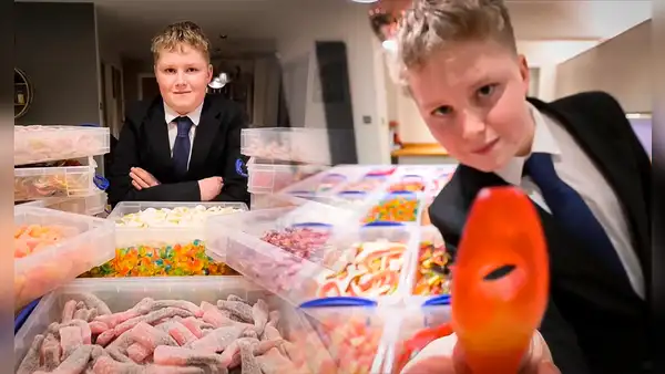 La historia de un niño de 11 años que creó un exitoso negocio por ser alérgico a los dulces