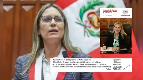 Congreso gastó más de S/7.000 en imprimir libros de María del Carmen Alva