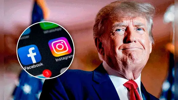 Trump recupera su cuenta de Facebook e Instagram tras más de 2 años de suspensión