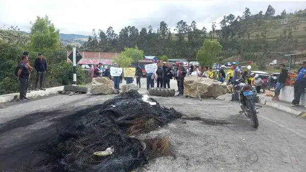 Anuncian paro macrorregional en el norte contra el Gobierno de Dina Baluarte