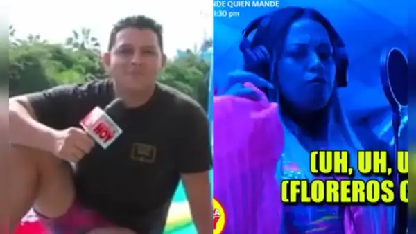 Néstor Villanueva en shock tras escuchar a Florcita cantarle el nuevo tema de Shakira sin autotune