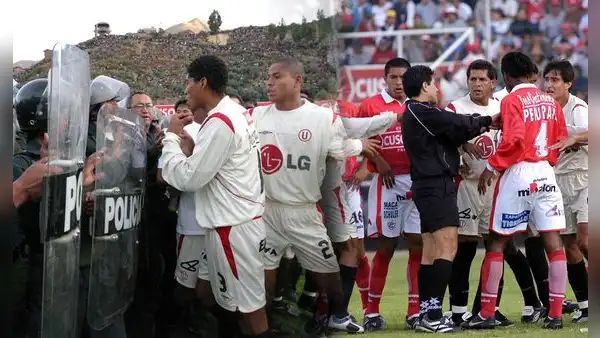 El polémico partido entre Cienciano y la U en Urcos que terminó con 5 jugadores cremas expulsados