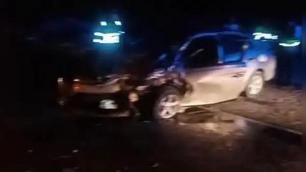 Familia se salva de morir tras violento choque con auto conducido por sujeto en estado etílico
