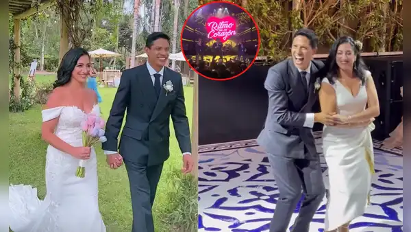 André Silva y Adriana Álvarez se casaron: el Grupo 5 fue el encargado de armar la fiesta