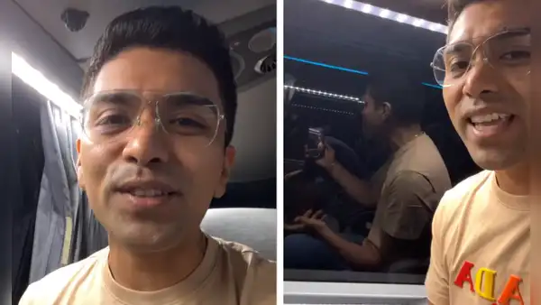 Christian Yaipén explica por qué no vio a fan desde bus del Grupo 5: El polarizado está al revés