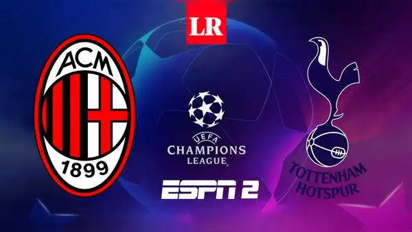 TRANSMISIÓN de Milan - Tottenham EN VIVO por octavos de final de la Champions League AQUÍ