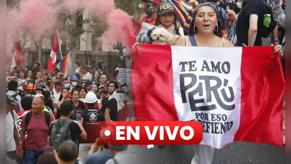 Paro Nacional EN VIVO: protestas en Lima, bloqueos en regiones y marchas hoy, 14 de febrero