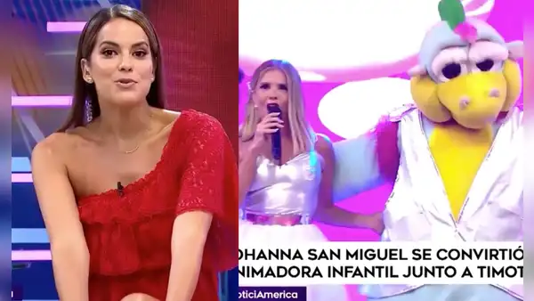 Valeria Piazza no ve a Johanna como animadora infantil: "Acostumbrada a verla en 'Esto es Guerra'”