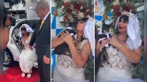 Susy Díaz se casó con su perro, Chiky, por San Valentín: “El único perro que no me abandona”