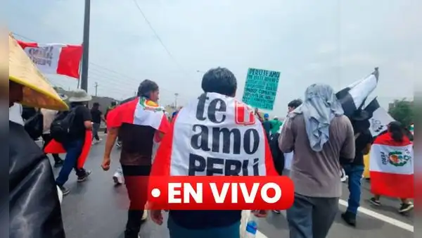 Protestas en Perú EN VIVO: detienen a ciudadano en la plaza Dos de Mayo
