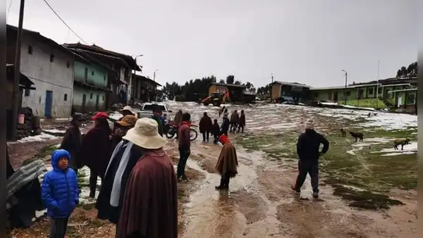 La Libertad: granizada aísla cinco caseríos del distrito Carabamba, en Julcán