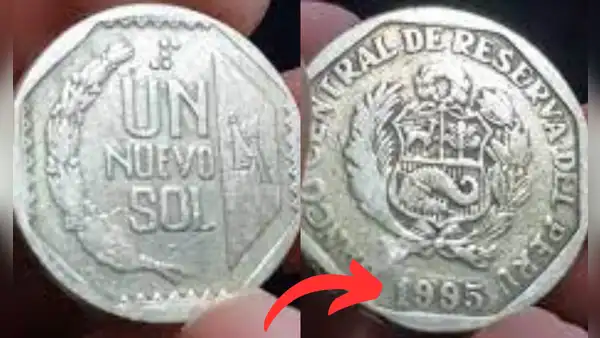 ¿Cómo es la moneda de S/1 de 1995 que podría costar más de 700 soles?