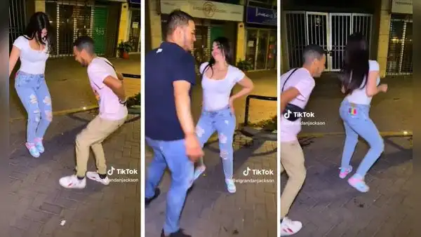 Joven causa sensación al bailar tambor venezolano y huayno peruano como toda una experta